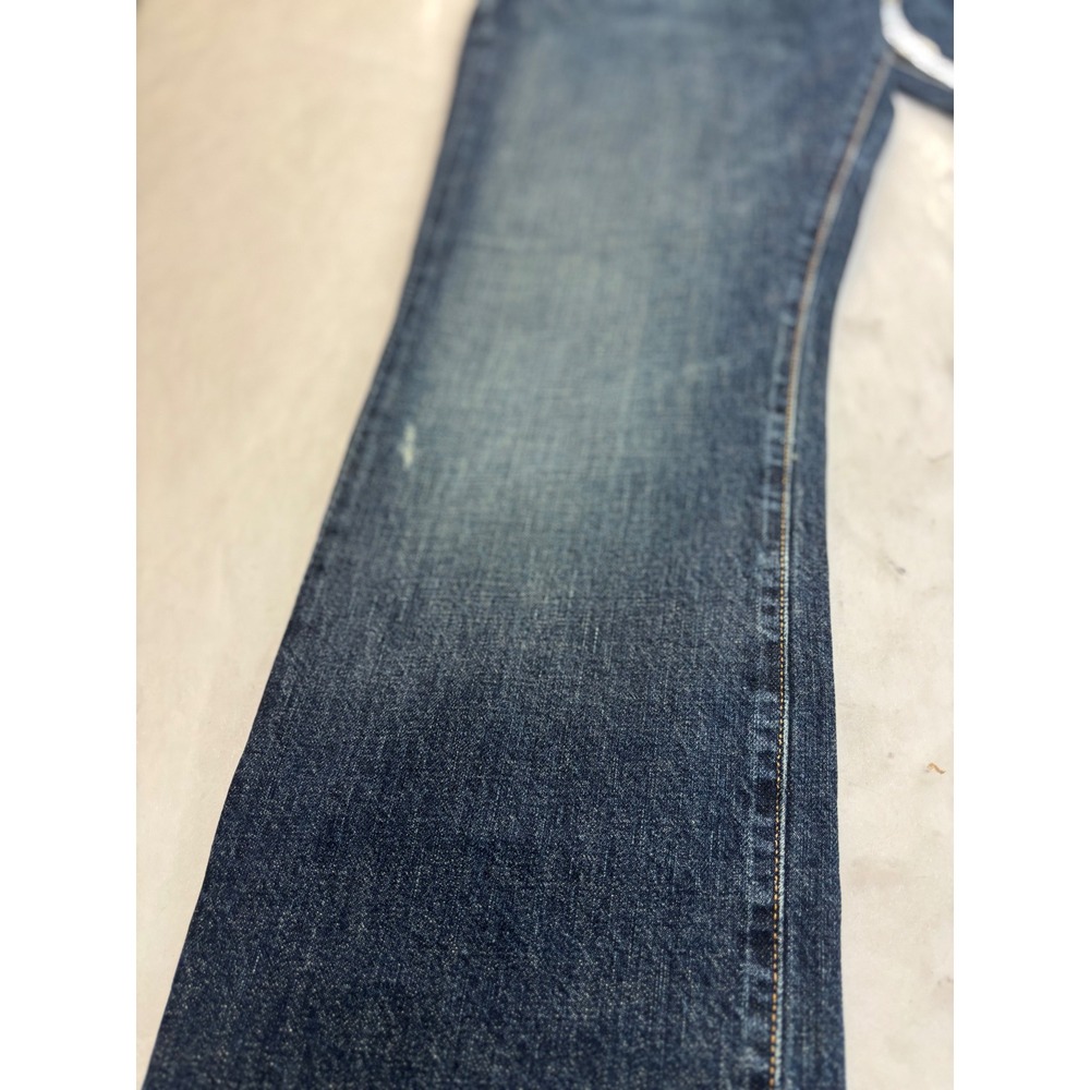 J Crew 35/36 Mens Dark Wash Straight Leg Denim Jeans - Picture 5 of 14